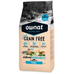 Ownat Just Grain Free Adult Ração para Cães Adultos com Truta