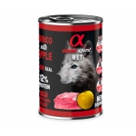 Alpha Spirit Pack de Latas para perros de Salmón y Piña