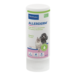 Virbac Champú para perros y gatos Allerderm Piel Seca Y Escamosa