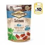Carnilove Cat Crunchy Snack sabor Salmon Menta