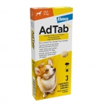 Adtab 3 Comprimidos Masticables antiparasitarios para perros