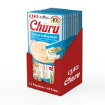 Pack Churu para gato adulto Pure de Atun Con Vieira 12x56gr