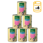 Real Nature Classic Latas Para Perros Junior Conejo Pavo
