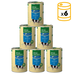 Real Nature Classic Latas Para Perros Adultos Ternera