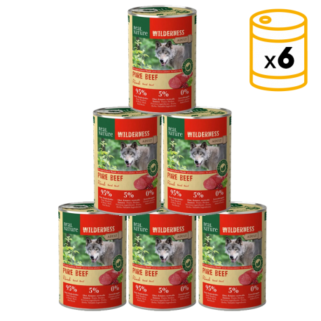 Real Nature Wilderness Latas Perros Adultos Ternera
