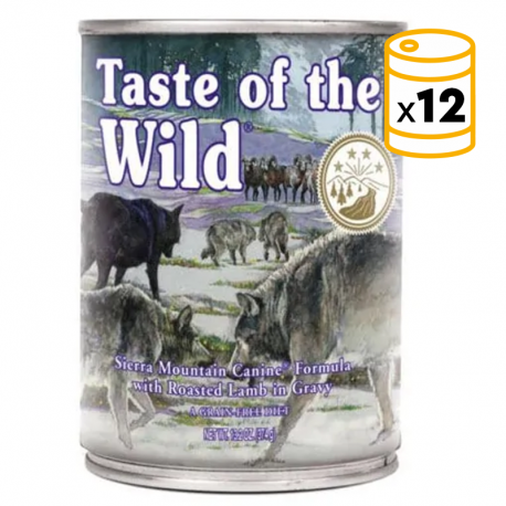 Taste Of The Wild Sierra Mountain con Cordero 390gr
