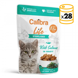 Calibra Gato Adulto Pouch Sterilesed con Salmon en Salsa