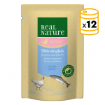 Real Nature Classic Gatitos Bolsitas Pollo Salmón Gelatina