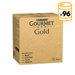 Gourmet Paté Multipack: Buey, Conejo, Cordero Y Ternera 96 unidades