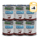 Pack de latas Farmina Vet Life Natural Diet Hepatic para cães.