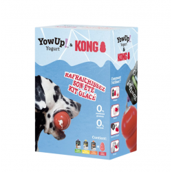 Kit Rafraîchissant pour Chiens Yaourts Glacés Yow Up + Kong