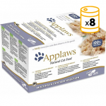 Applaws Multipack Tarrinas de Comida Húmeda para Gatos con Pollo