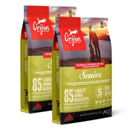 Orijen Senior pienso para perros mayores sin cereales grain free