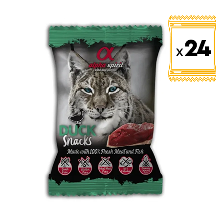 Alpha Spirit Pack Snacks para gato de Pato