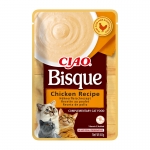 Ciao Bisque Comida Húmeda en Puré para Gatos con Pollo