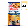 Churu Meal Topper Alimento Complementar para Gatos com Frango e Queijo