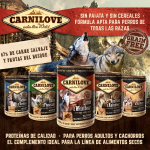 Carnilove Dog Puppy sabor Salmon Pavo