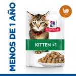 Hills-SP Feline Kitten con Pavo (Sobre) (1)