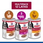 Hills Science Plan Adult de pavo pack latas para perros