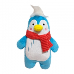 Pawise Pingüino con Bufanda de Navidad Peluche para Perros
