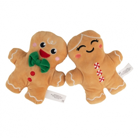 Pawise Galletitas de Jengibre Navidad Juguete para Perros