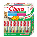 Pack Churu para gato adulto Pure Mix de Atún Con Marisco 40x14gr