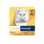 Gourmet Gold Mousse Sabores Surtidos Comida Húmeda para Gatos