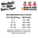 Alpha Spirit-Albóndigas de Jabalí y Tomillo para Perro (1)