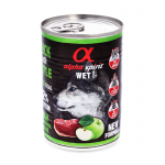 Alpha Spirit Pack de Latas para perros de Pato y Manzana