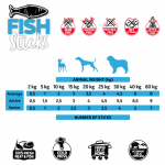 Pack Alpha Spirit de sticks de pescado para perros