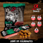 Alpha Spirit Pack Snacks para perro de Pato