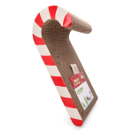 Pawise Rascador para Gatos con Forma de Bastón de Caramelo Navidad