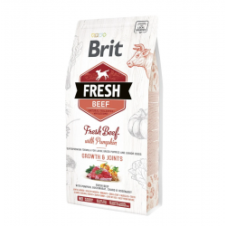 Brit fresh puppy large growth joints ternera calabaza pienso para perros