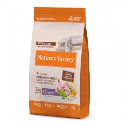Nature´s Variety Original Sterilised Pienso para Gatos Esterilizados con Pavo
