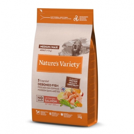 Natures Variety Original No Grain para perros adultos con Salmón