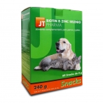JTPharma Biotin B Zinc Selenio Complemento Nutricional en Snack para Perros y Gatos