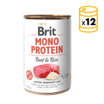 Brit mono protein ternera latas para perro