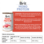 Brit mono protein ternera latas para perro