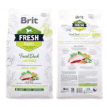 Brit fresh active run work pato mijo pienso para perros