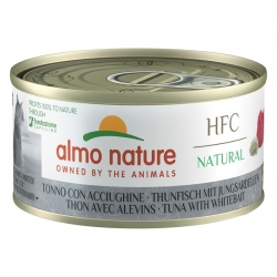Almo Nature HCF Natural Comida Húmeda para Gatos con Atún y Anchoa