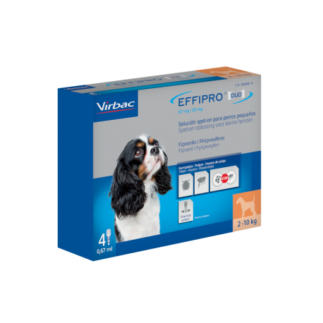 Effipro Duo pipetas antiparasitarias para perros