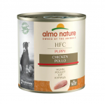Almo Nature HCF Puppy Comida Úmida com Caldo para Filhotes com Frango