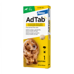 Antiparasitario masticable AdTab para perro 1 comprimido