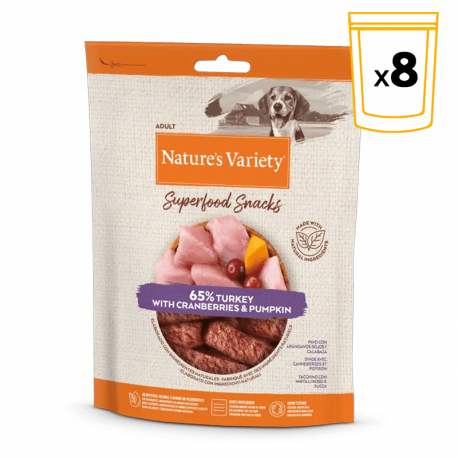 Snacks para perros Natures Variety de Pavo