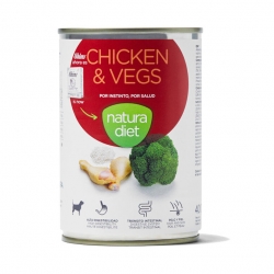 Natura Diet Chicken&Vegs Comida Húmeda para Perros Con Pollo