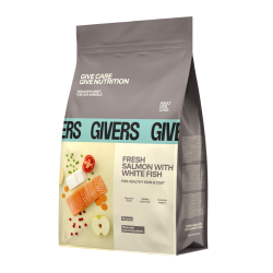Givers Pienso Natural Para Perros de Razas Medianas y Grandes con Salmón
