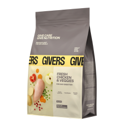 Givers Pienso Natural Para Perros de Razas Medianas y Grandes con Pollo