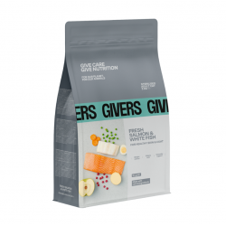 Givers Pienso Natural Para Gatos Esterilizados con Salmón