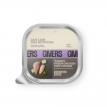 Givers Comida Húmeda Natural Para Cachorros con Pavo, Pollo y Vegetales