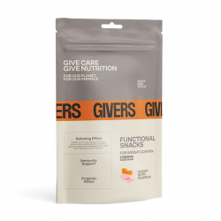 Givers Weight Control Snack Natural Para Perros con Cordero y Guisantes